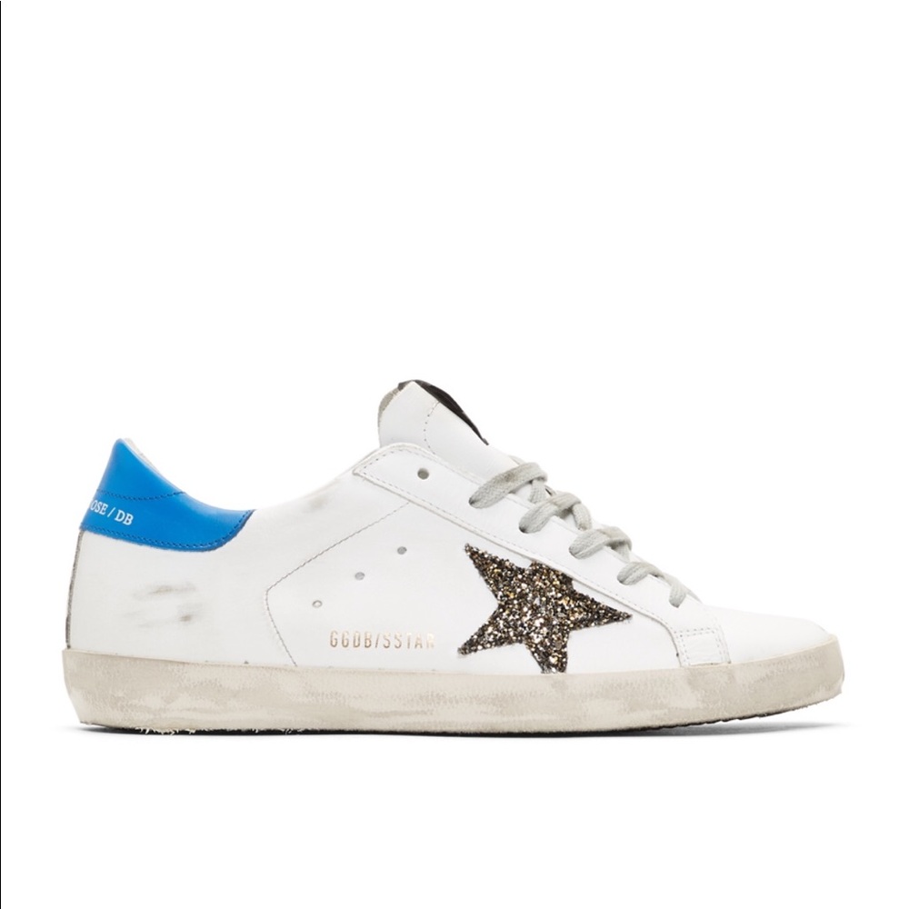 Golden goose superstar sneakers size 6